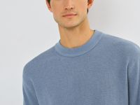 Текстурный джемпер, Голубой