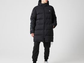 Мужская утеплённая куртка Lacoste Long Hooded Quilted стандартного кроя