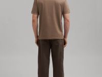 Поло прямого кроя из джерси