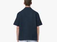 Мужская рубашка Lacoste Relaxed Fit с вафельной текстурой