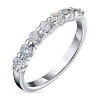 Кольцо из белого золота с бриллиантами э4701кц03142100