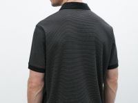 Поло в полоску, Коричневый