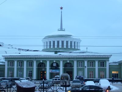 Здание Железнодорожного вокзала, 1954 г., 1961 г.
