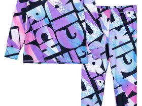 Термокомплект трикотажный для девочек: брюки, толстовка для эпизодического использования