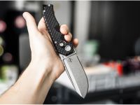 Складной нож Boker Hermod Folder, сталь D2, рукоять G10, черный