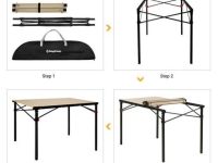 2101 Slate 10770 Стол скл. (коричневый/черный)