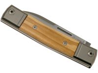 Складной нож LionSteel BestMan Drop, сталь M390, рукоять Olive