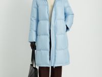 Пальто утепленное с утиным пухом