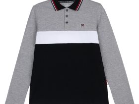 Поло длинный рукав