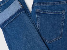 Джинсы Slim для мальчиков, Синий