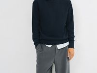 Джемпер из хлопка, Синий