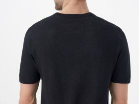 Джемпер с коротким рукавом, Синий