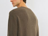 Джемпер из хлопка, Коричневый