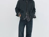 Куртка с накладными карманами, Зеленый