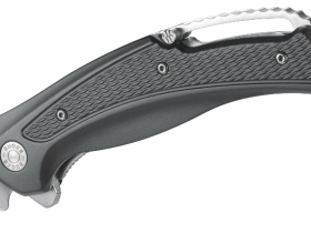 Складной нож CRKT R2402 Ruger Knives Windage™ With Veff Serrations™, сталь 8Cr13MoV Stonewashed Combo Blade, рукоять алюминий