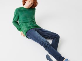 Мужские джинсы Lacoste приталенного кроя