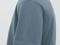 Базовая футболка из хлопка прямого силуэта