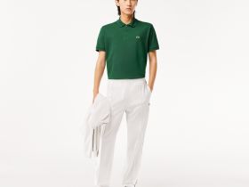 Мужское поло Lacoste L1212 классического кроя