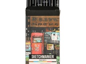 Набор маркеров Sketchmarker "Brush Pro Main Set v.1" 6 цветов в картонной упаковке