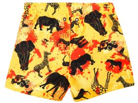 Шорты текстильные плавательные для мальчиков, средней длины