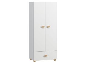 Шкаф детский Тесси 2-75x181 Белый