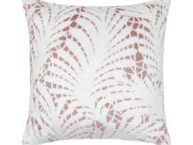 Наволочка декоративная Foliate, розовая