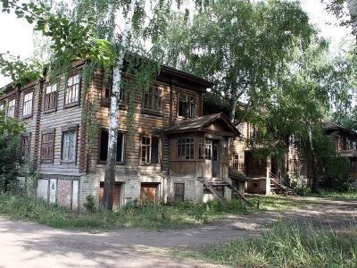 Дом со столовой, построенный первыми коммунарами Ирской коммуны