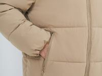 Утеплённая куртка, Бежевый
