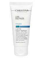 Line Repair Hydra Lactic Night Repair - Восстанавливающий ночной крем с молочной кислотой, 60 мл