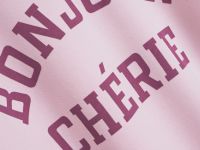 Свитшот с принтом, Розовый