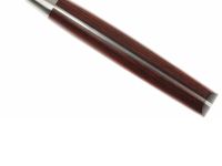 Нож кухонный накири 160 мм, Sakai Takayuki, сталь VG-10 Damascus, рукоять дерево пакка