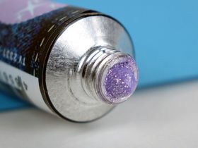 Контур по ткани и коже Таир, туба 20 мл, Красный с блестками