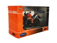12837PW Игрушечный мотоцикл Welly KTM 1290 SUPER DUKE R