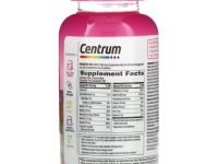 Centrum, Multi + Beauty жевательные таблетки, натуральные вишня, ягоды и апельсин, 100 жевательных таблеток