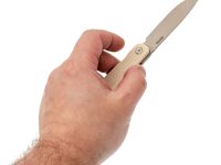 Складной нож SRM 135L-GT, сталь 14C28N, рукоять Ivory G10