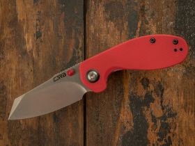 Складной нож CJRB Maileah, сталь AR-RPM9, рукоять G10, Red