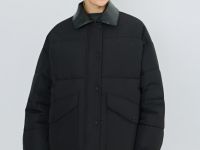 Утеплённая куртка, Черный