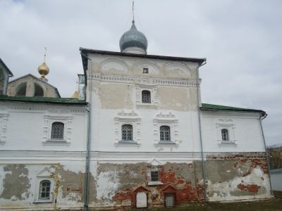 Церковь во имя Смоленской иконы Божьей Матери (Одигитрии) с трапезной и отдаточной палатой
