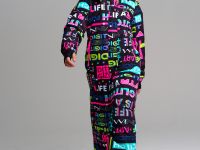 Комбинезон текстильный с полиуретановым покрытием для девочек