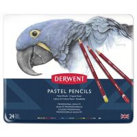 Набор карандашей пастельных Derwent "Pastel Pencils" 24 цв в метал кор