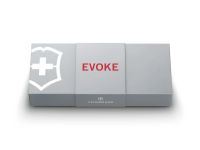 Складной нож Victorinox Evoke Alox, сталь 1.4116, рукоять алюминий, красный