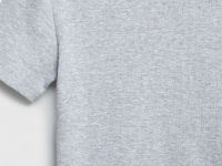 Футболка в рубчик, Серый