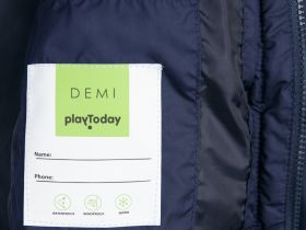 Пальто текстильное с полиуретановым покрытием для мальчиков