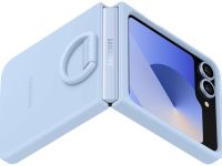 Чехол Samsung Silicone Case Z Flip6 Голубой
