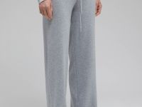 Трикотажные брюки с шерстью