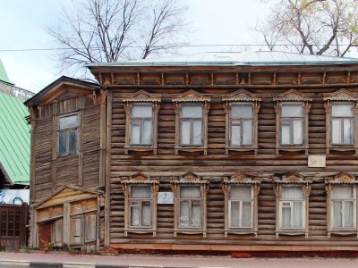 Дом, где в 1905-1906 гг. проживал Д.И.Ульянов