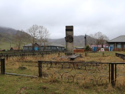 Братская могила партизан