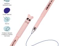 Ручка гелевая MESHU "Cutes" синяя, 0,5 мм, стираемая, корпус ассорти