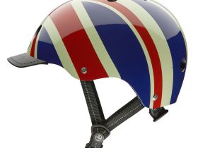 Nutcase Шлем защитный Nutcase Street Union Jack, цвет Синий-Красный, ростовка S