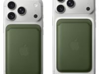 Чехол iPhone Leather Wallet MagSafe (Green)